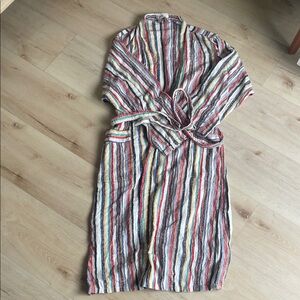 Striped oddbird robe